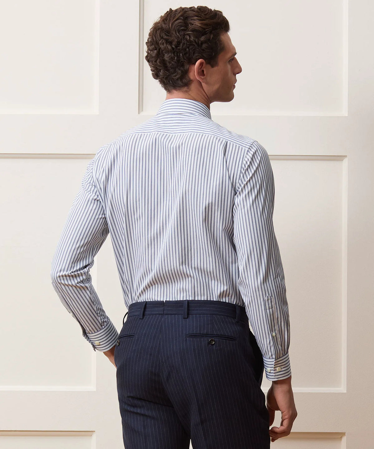 Blue University Stripe