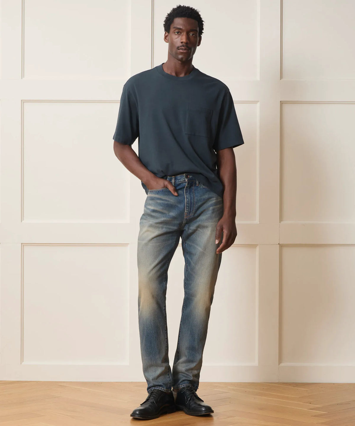 Worn Dark Indigo