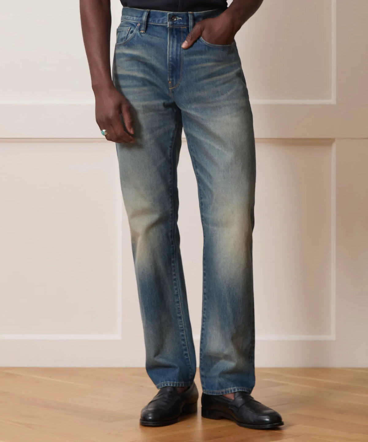 Worn Dark Indigo