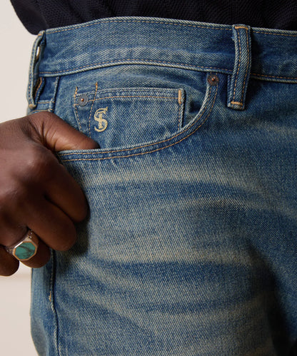 Worn Dark Indigo