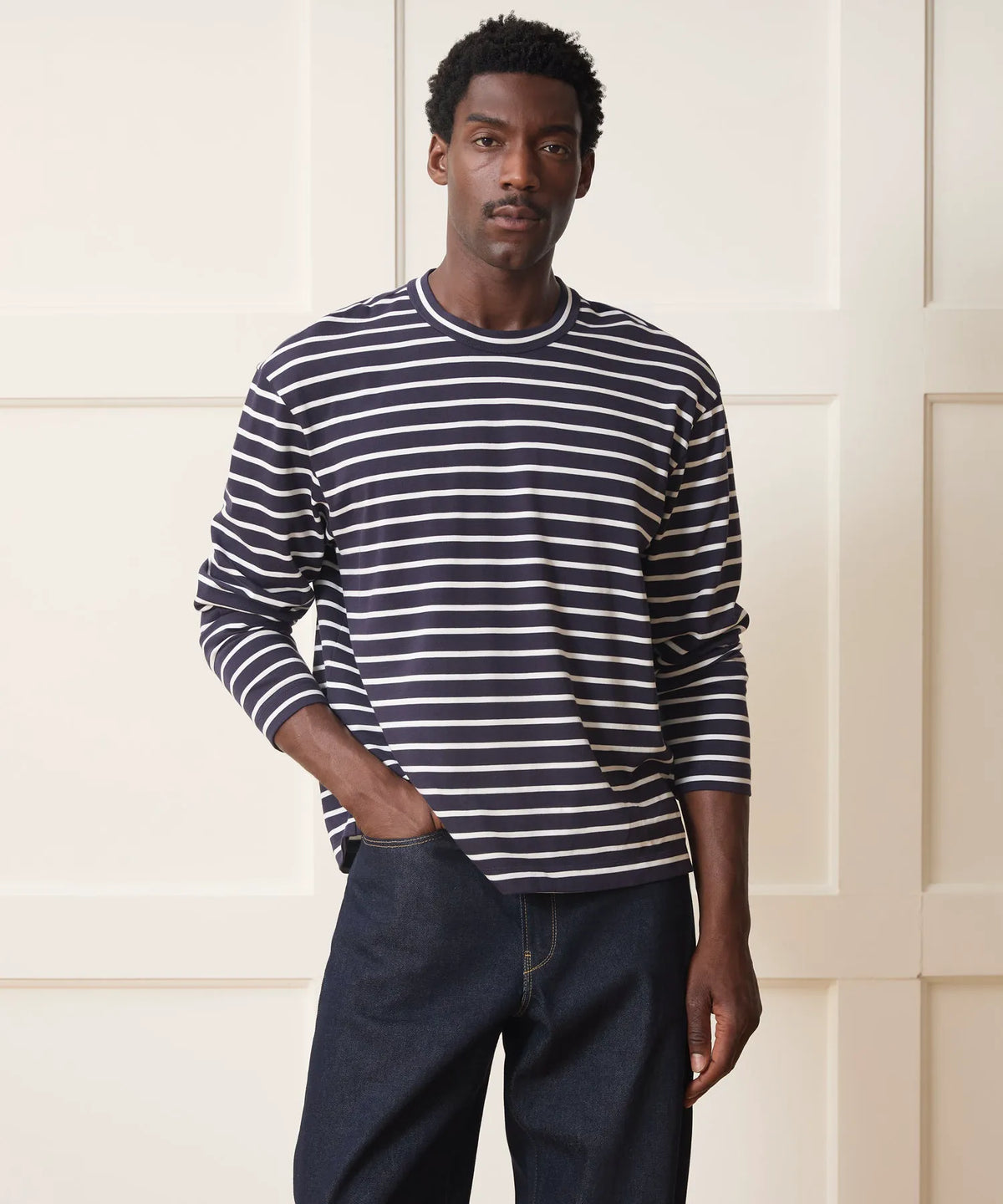 Navy Stripe