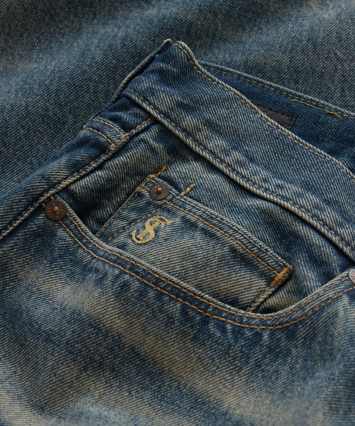 Worn Dark Indigo