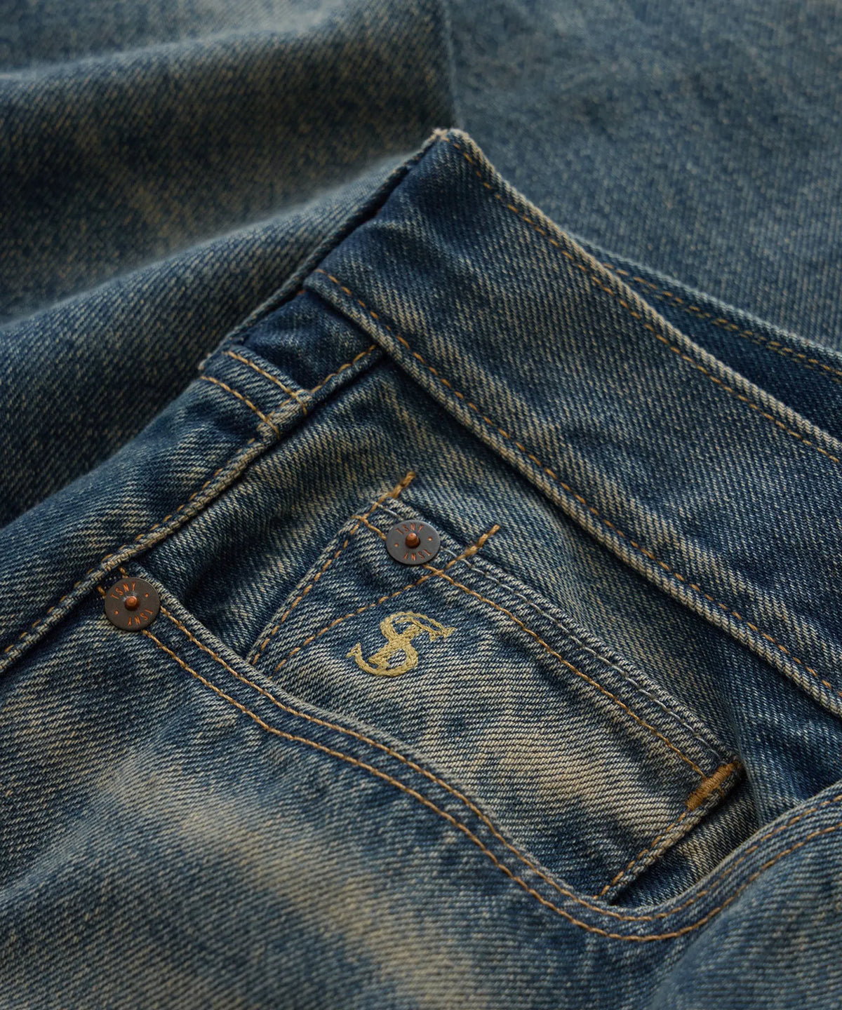 Worn Dark Indigo