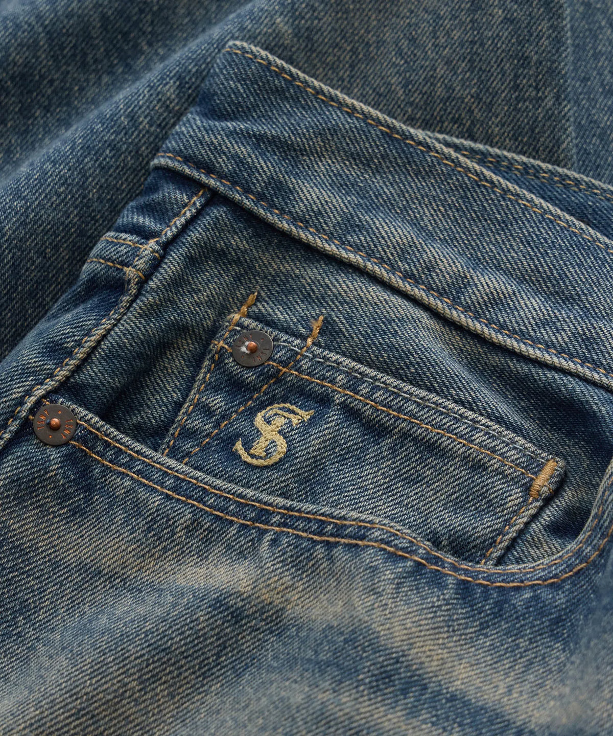 Worn Dark Indigo