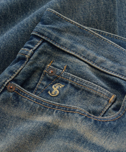 Worn Dark Indigo