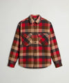 Red Grey Check