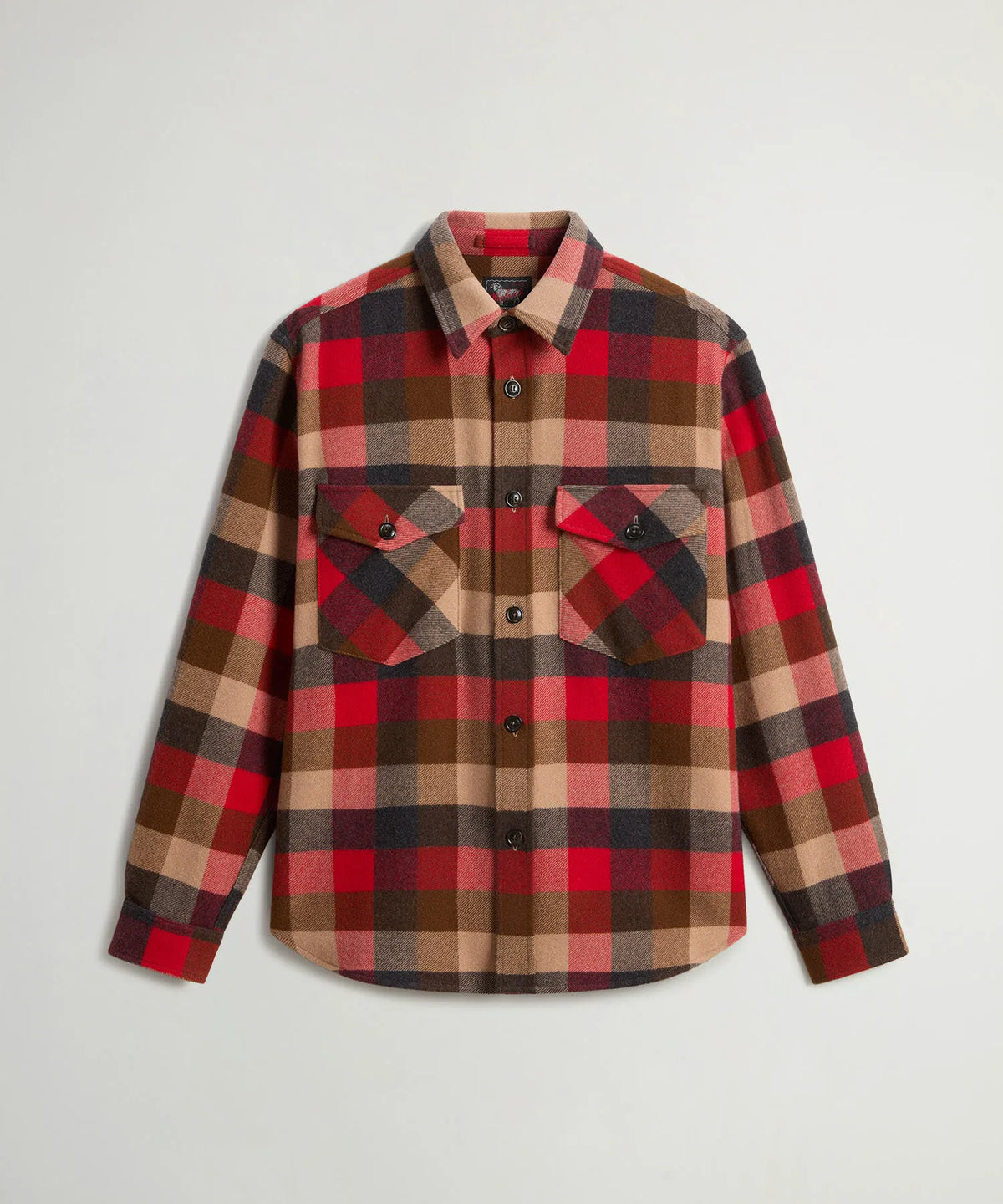 Red Grey Check