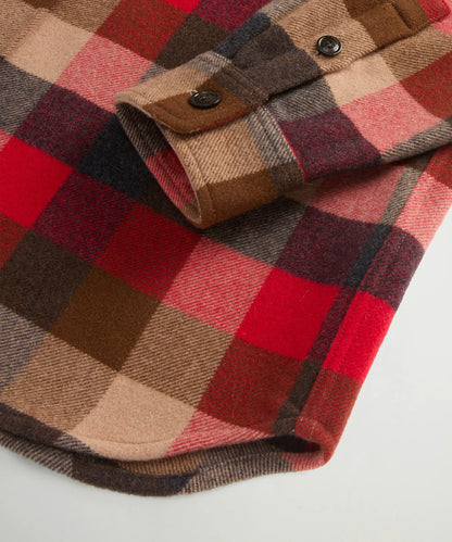 Red Grey Check