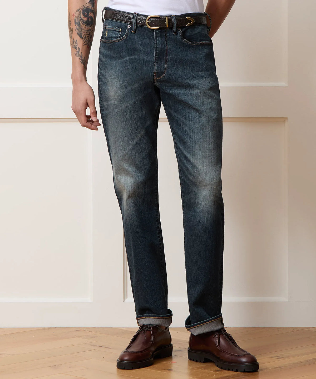 Dark Indigo Worn Wash