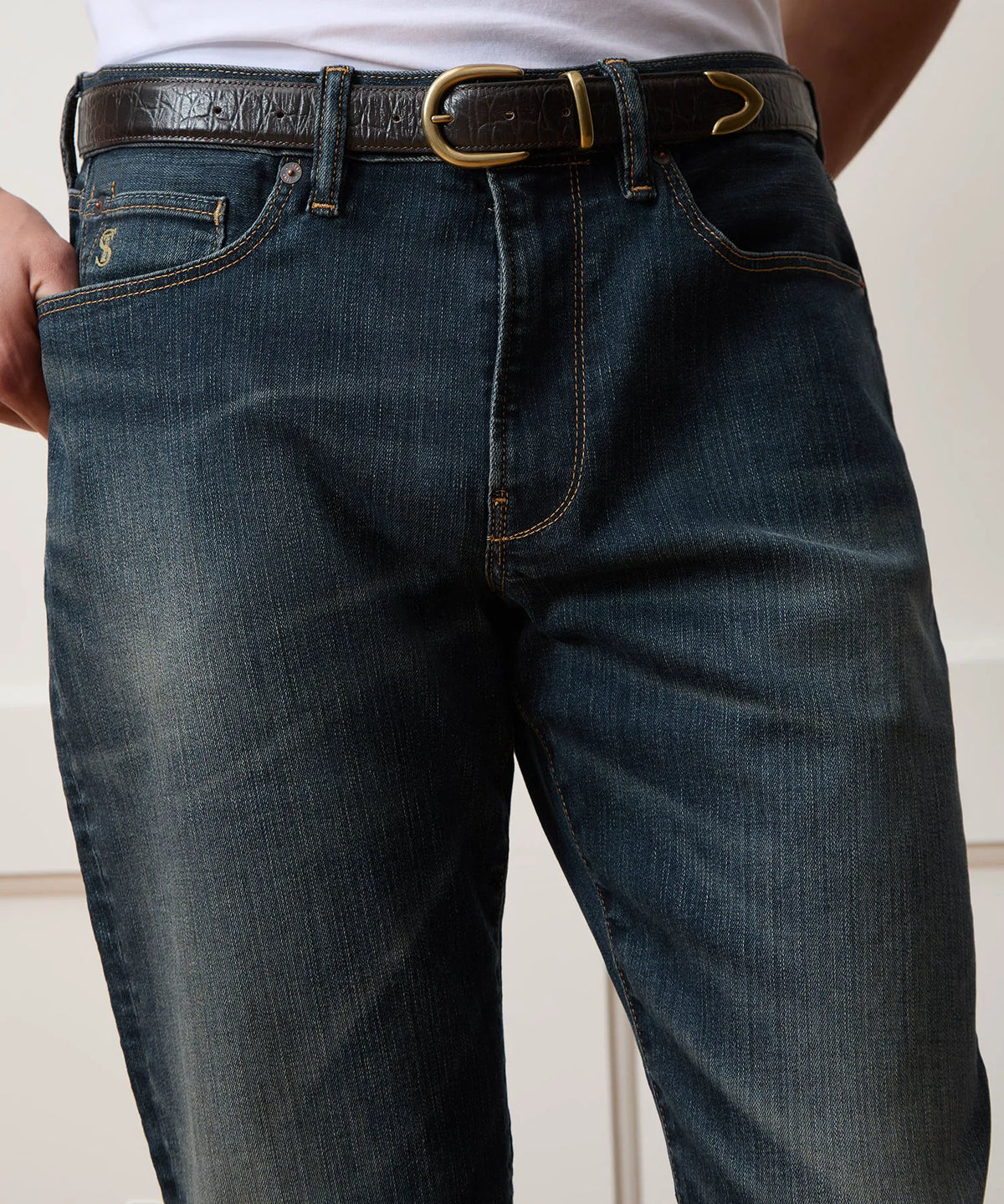 Dark Indigo Worn Wash