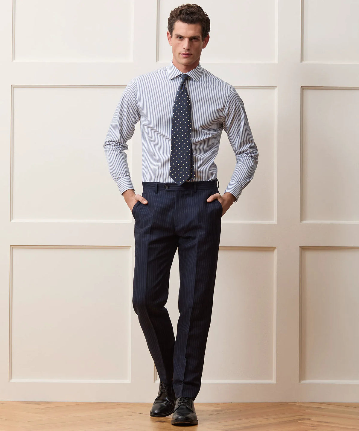 Blue University Stripe