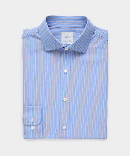 Blue Ticking Stripe
