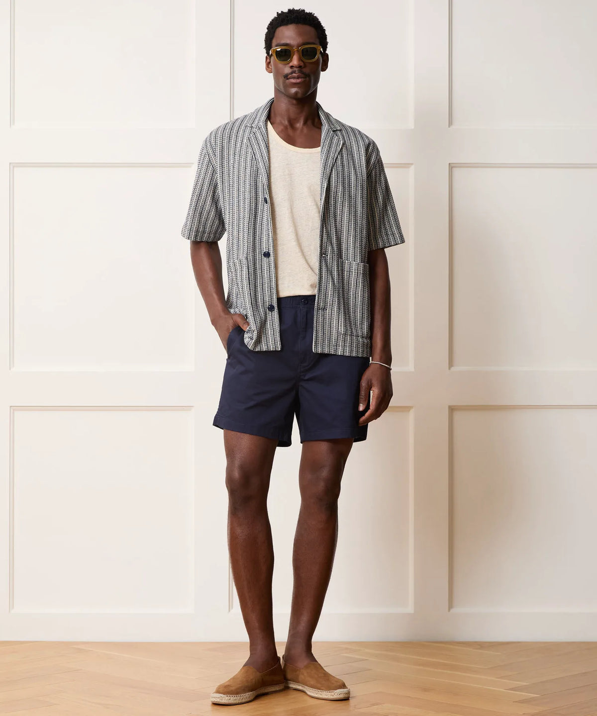 Navy Stripe