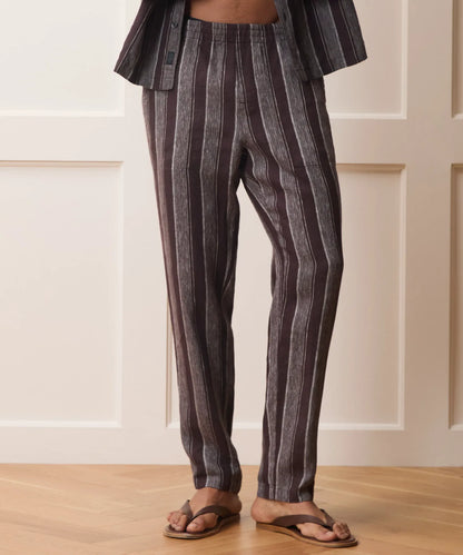 Burgundy Stripe