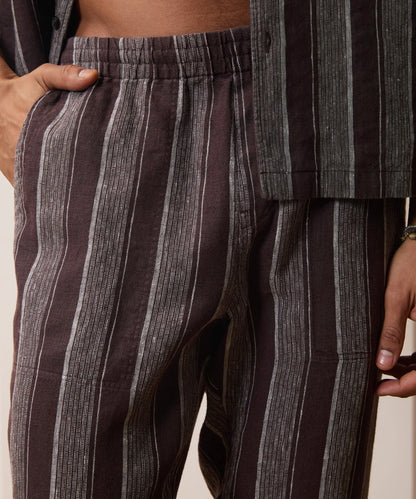 Burgundy Stripe