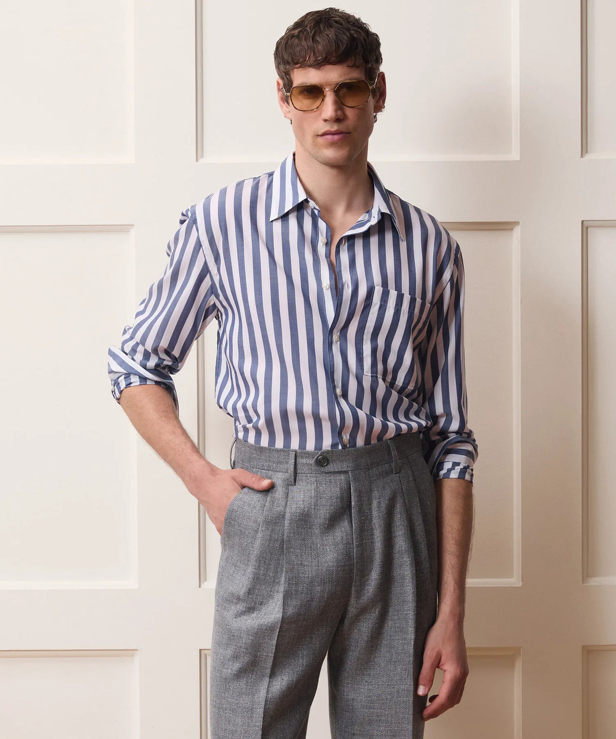 Navy Stripe