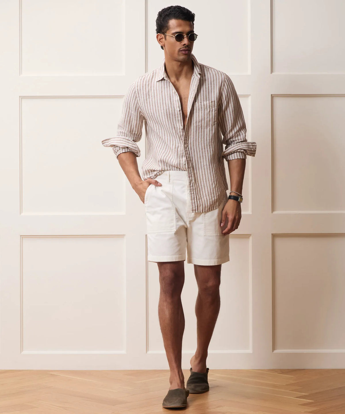 Khaki Stripe